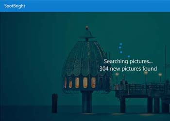 Windows スポットライト(Spotlight)のロック画面の背景画像を大量に入手できる専用アプリ「SpotBright」