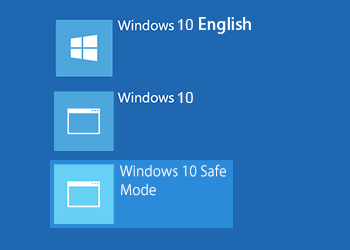 Windows 10起動時にオペレーティングシステムの選択オプション(ブートオプション)/ブートマネージャーに「セーフモード(Safe Mode)」を追加する