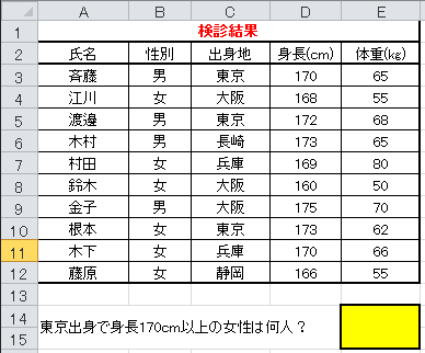 【EXCEL講座】複数条件付の「SUMPRODUCT」