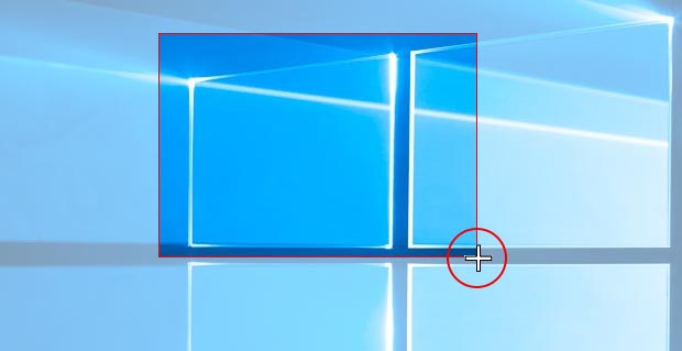 Windows10 画面キャプチャ Snipping Tool