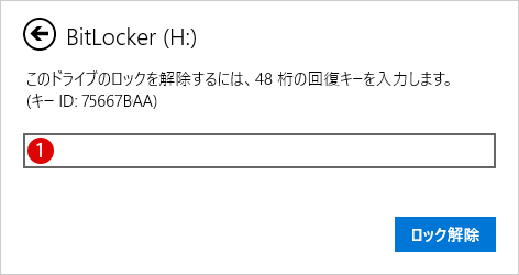 Windows10 Bitlocker