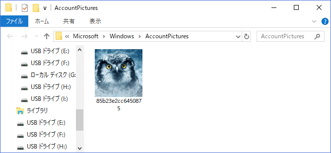 ユーザーアカウントの画像を作成 登録 変更 削除する Windows 10