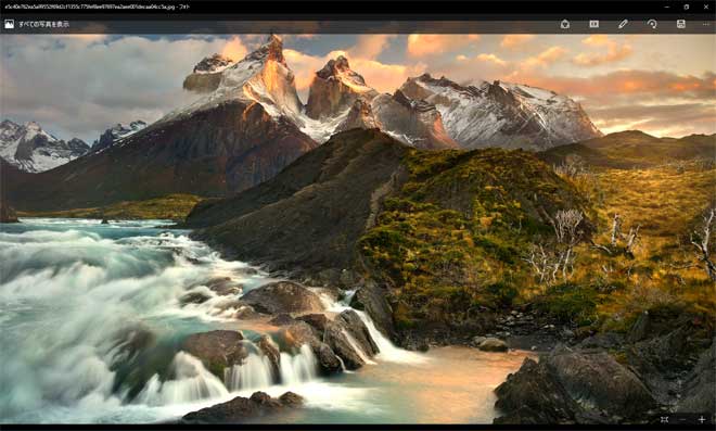 [Windows 10]デスクトップの背景画像