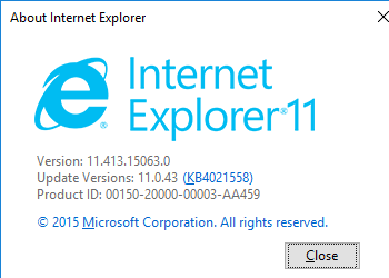 IE11の検索ボックスを非表示にする