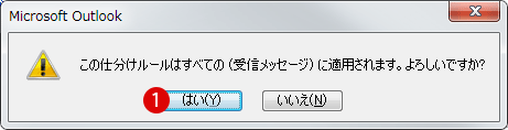 [Outlook]メールを転送する