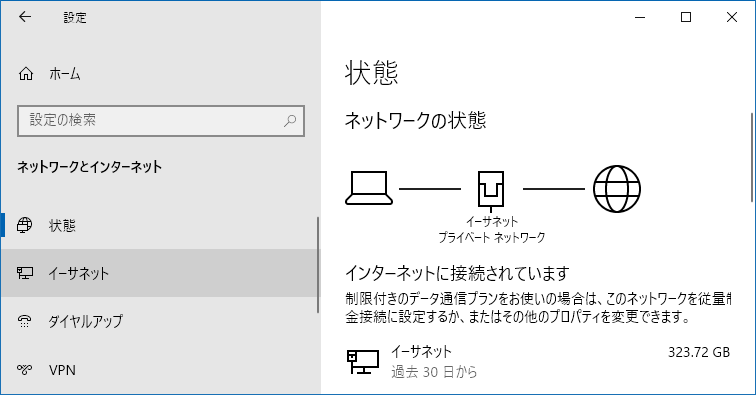 Windows 10でネットワークアダプターを有効または無効にする