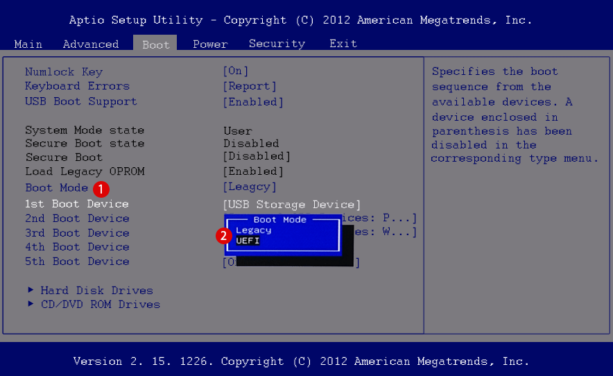 [Windows10]BIOSとUEIFモードの違い